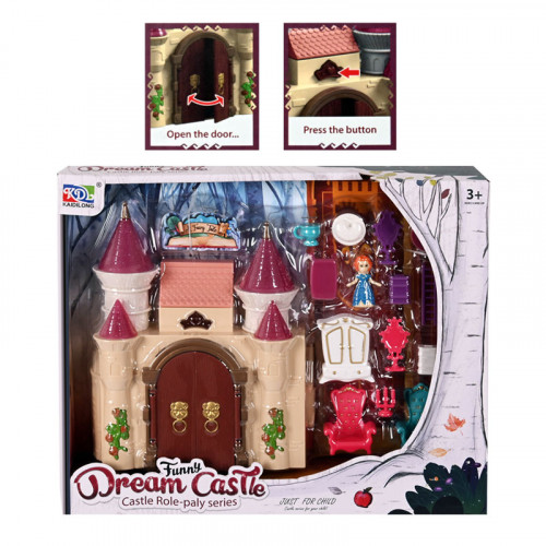 Замък с принцеса и аксесоари