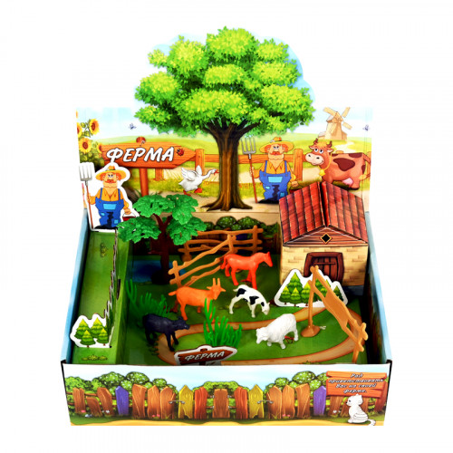 3D Ферма в кутия с животни