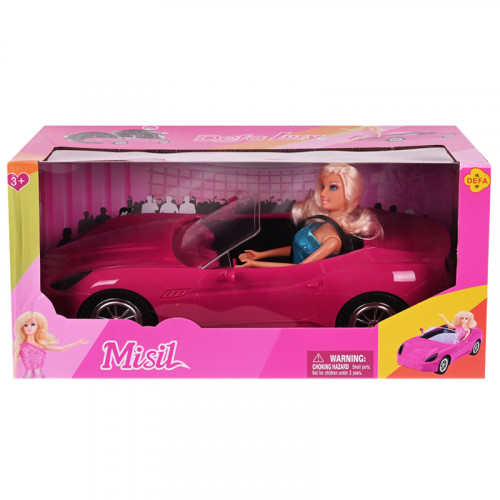Кукла "Defa Lucy" със спортен автомобил