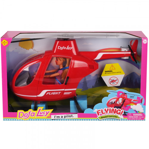 Кукла "Defa Lucy" с хеликоптер