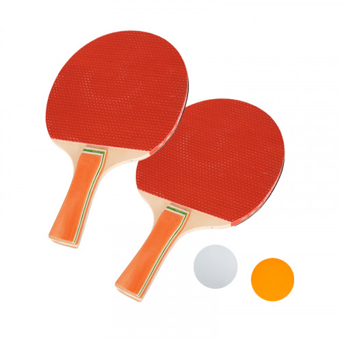 Тенис хилки с пинг-понг топчета в калъф