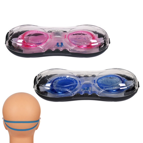 Очила за плуване с UV защита и Anti-Fog покритие в ПВЦ кутия 56212-2