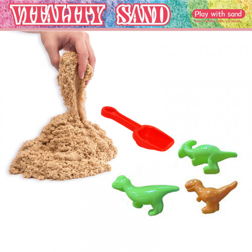 Кинетичен пясък с форми "Динозаври"