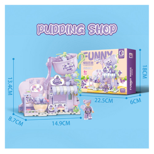 Конструктор "Funny Juice - Pudding Shop".  1-1