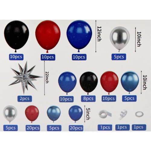 Комплект балони за декорация /120 елемента/ 56360-2