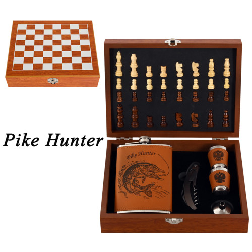 Комплект манерка с шах и аксесоари "Pike Hunter" 